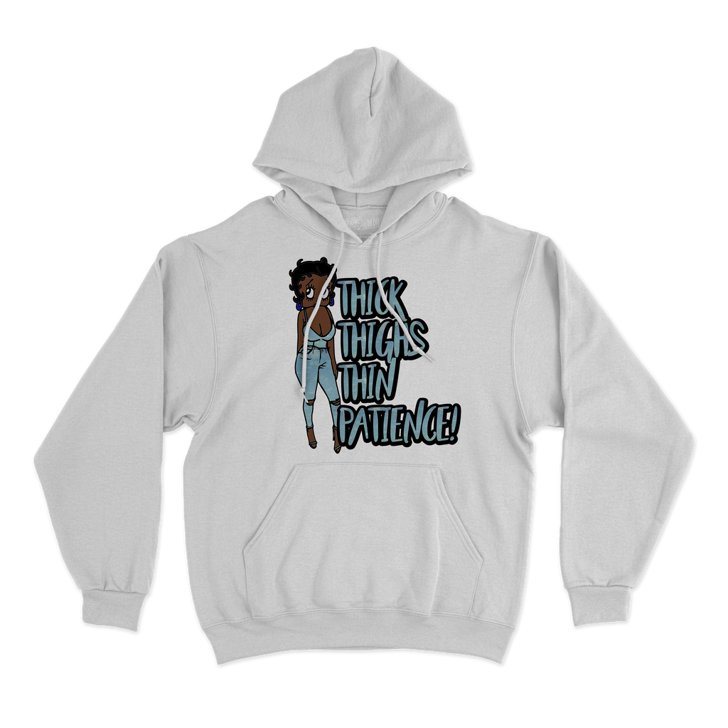Thick Thighs Thin Patience Blue image 2