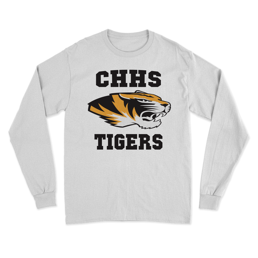 100% Cotton CHHS Tigers Long Sleeve Tee image 0