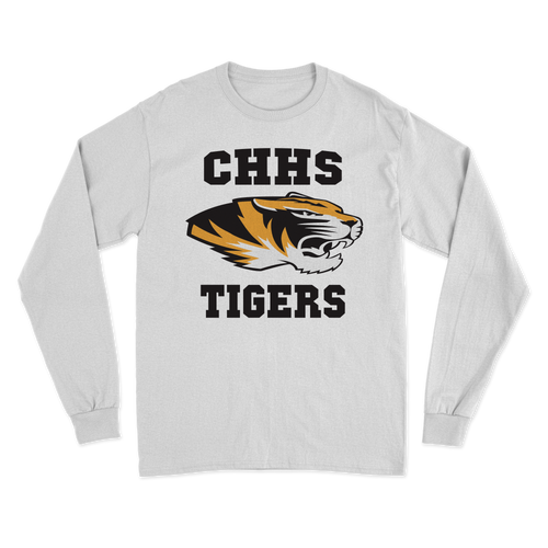 100% Cotton CHHS Tigers Long Sleeve Tee image 0