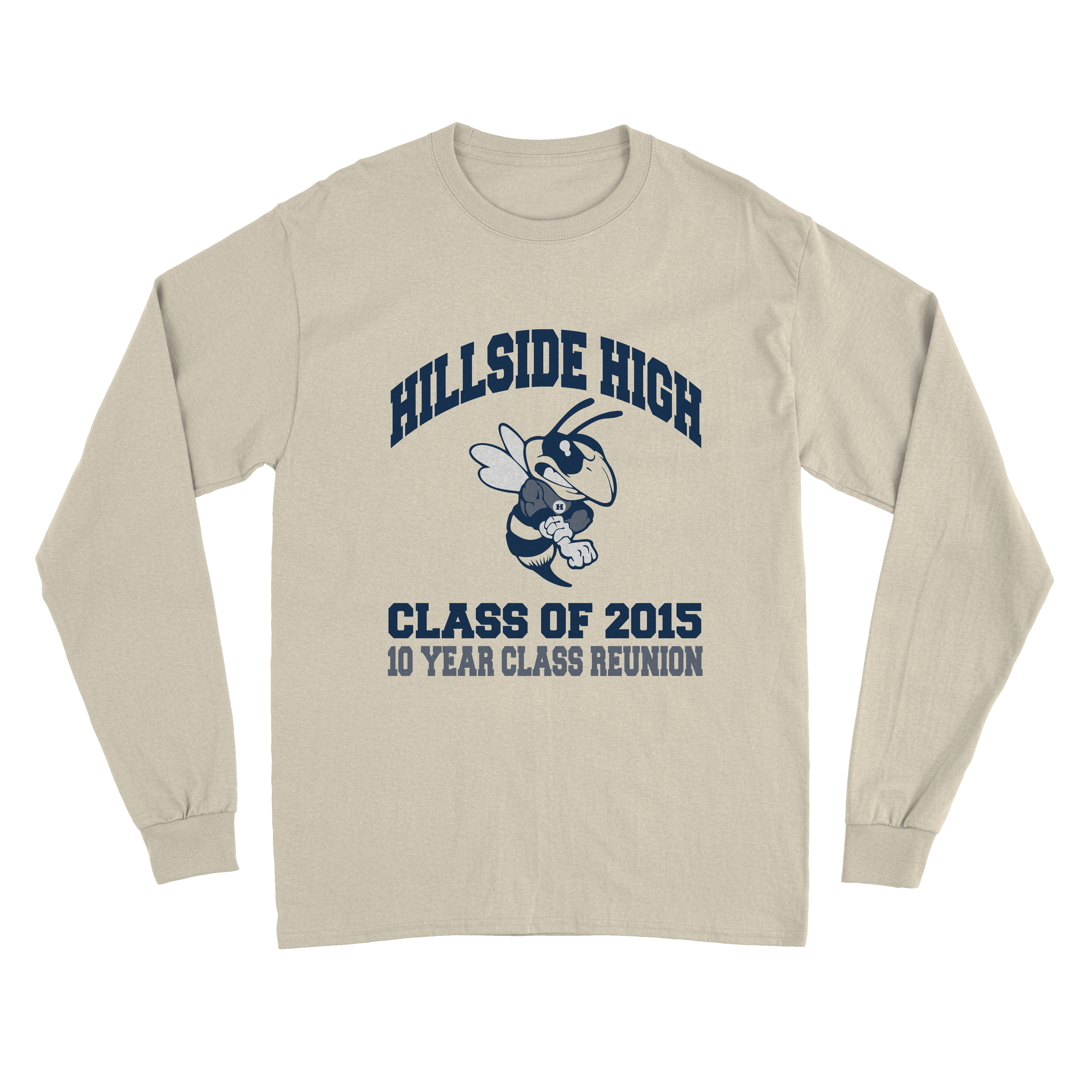 HHS Cream Long sleeve Shirt